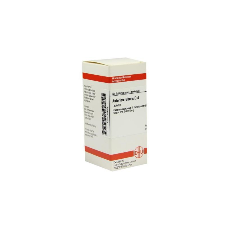 Asterias Rubens D 4 Tabletten (80 stk) – PZN 7454804