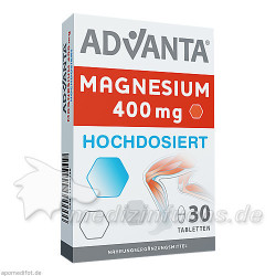Advanta Magnesium 400mg, 30X1.3 G – PZN 11685136