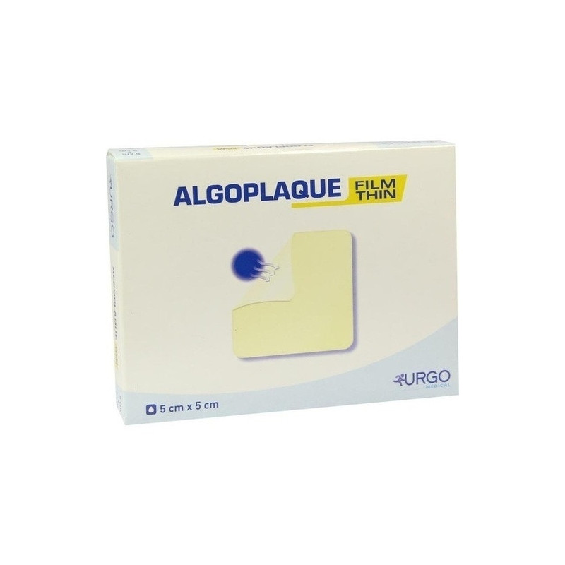 Algoplaque Film 5X5cm dünner Hydrokolloidverband, 10 ST – PZN 3079864