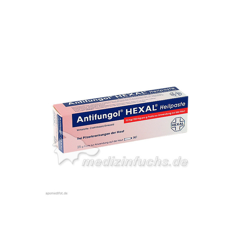 Antifungol HEXAL Heilpaste, 25 G – PZN 539302