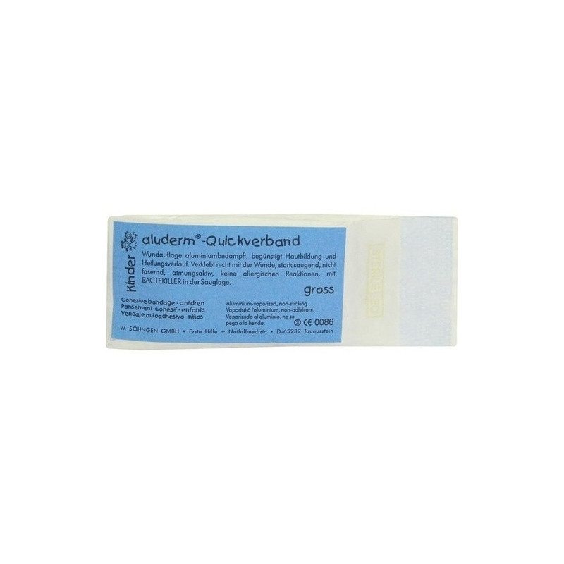 Aluderm Kinder Quickverband groß, 1 ST – PZN 118641