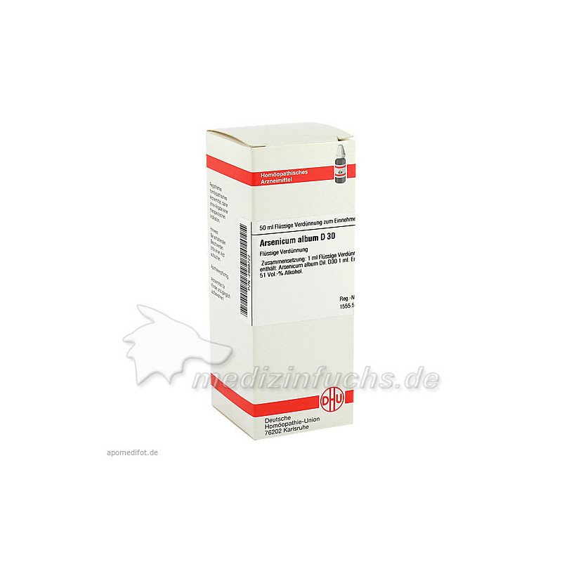 ARSENICUM ALB D30, 50 ML – PZN 2888722