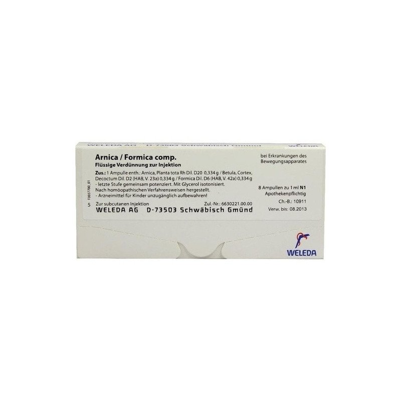 ARNICA FORMICA COMP, 8X1 ML – PZN 1618529