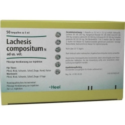 LACHESIS COMPOSITUM N ad us.vet.Ampullen, 50 ST – PZN 52830