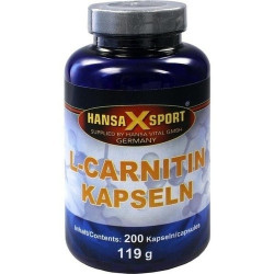 L-Carnitin Kapseln, 200 ST – PZN 3038925