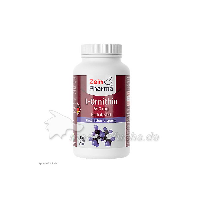L-Ornithin Kapseln, 120 ST – PZN 11161485