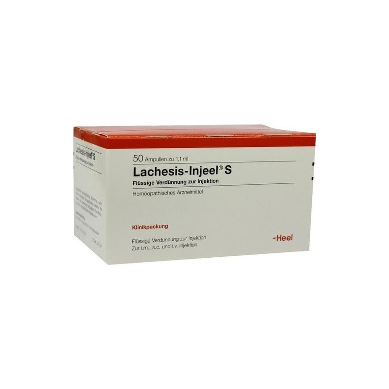LACHESIS INJ S, 50 ST – PZN 4562930