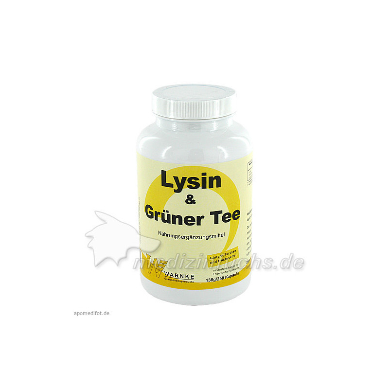 Lysin & Grüner Tee, 250 ST – PZN 4156360