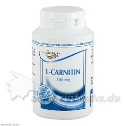 L-Carnitin 500mg, 100 ST – PZN 4682083