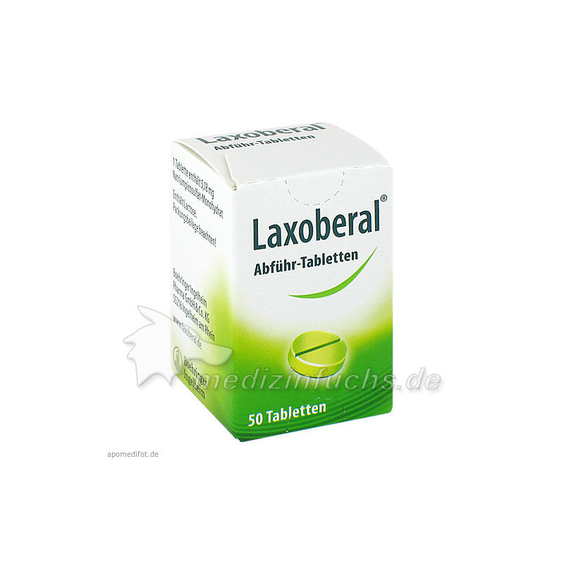 Laxoberal Abführ Tabletten, 50 ST – PZN 3302919