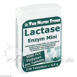 Lactase 5000 FCC Mini Tabletten im Dosierspender, 120 ST – PZN 8641359