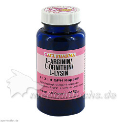 L-ARGININ/L-ORNITHIN/L-LYSIN 4:3:4 GPH, 100 ST – PZN 4131897