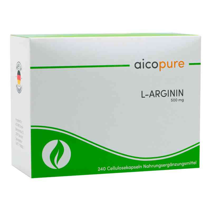 L-arginin 500 mg Kapseln (240 stk) – PZN 12582349