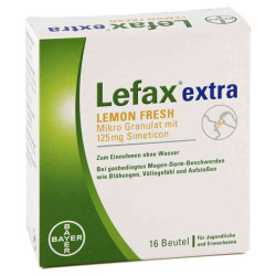 Lefax extra Lemon Fresh Granulat (16 stk) – PZN 9013180