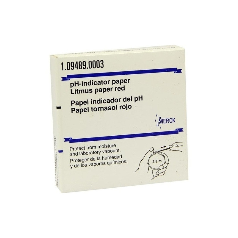 LACKMUSPAPIER ROT ROLLE, 1 ST – PZN 2664603