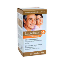 Lactobact Premium magensaftresistente Kapseln (60 stk) – PZN 9305066