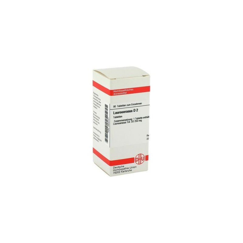 Laurocerasus D 2 Tabletten (80 stk) – PZN 2632721
