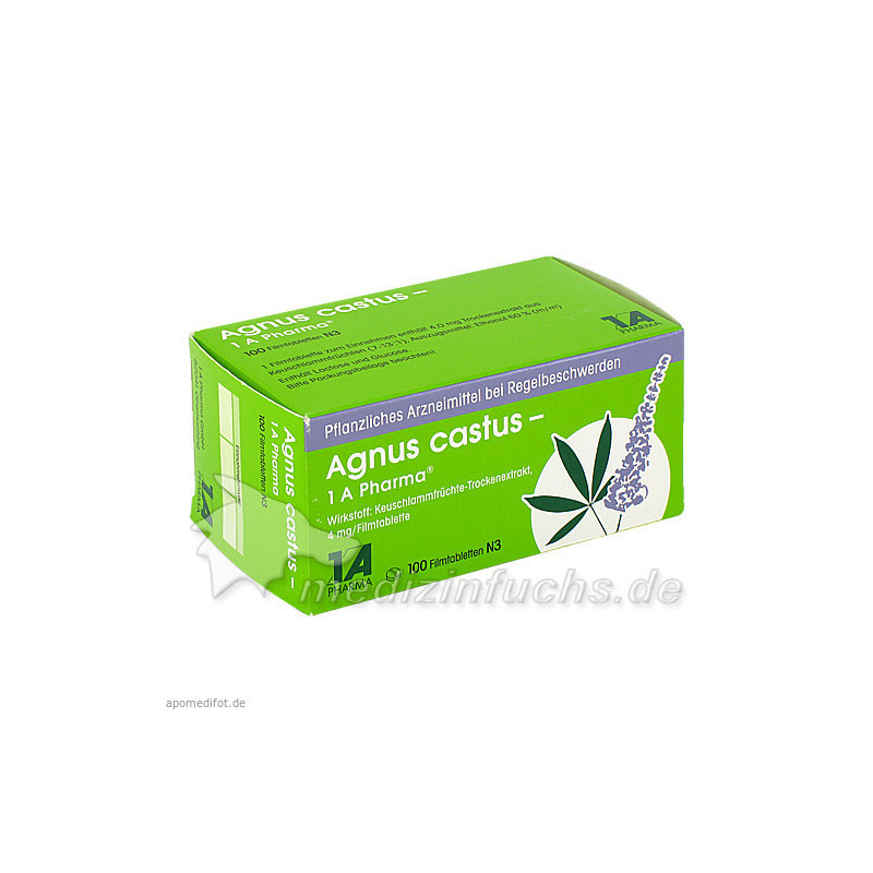 Agnus castus - 1 A Pharma, 100 ST – PZN 6320326
