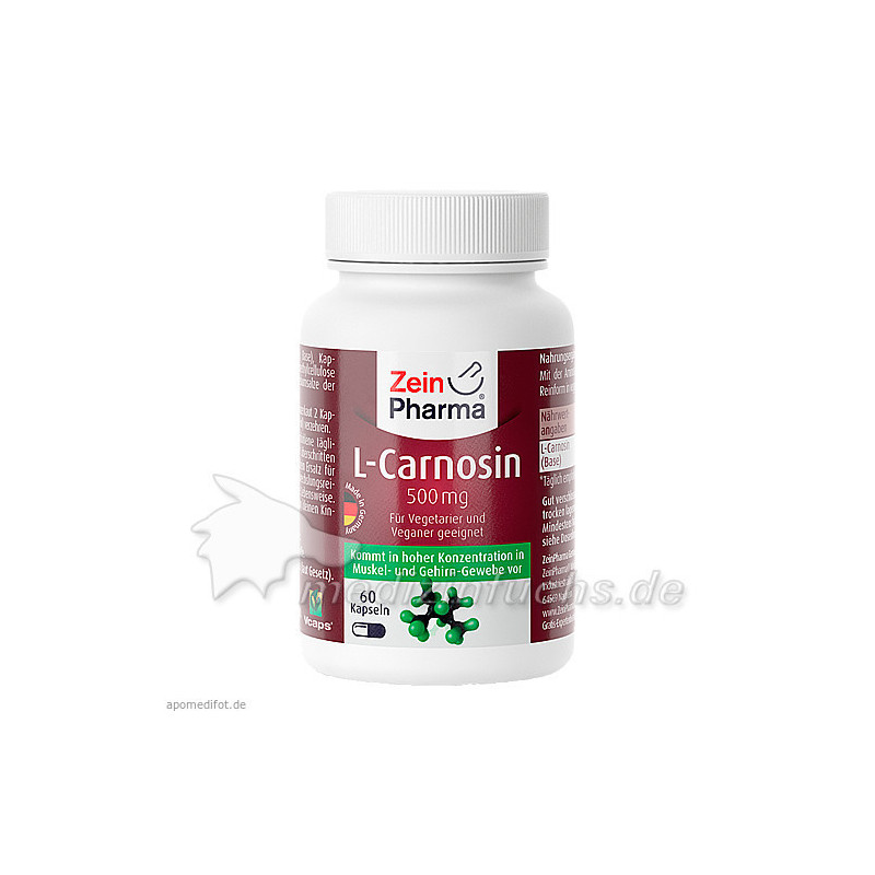L-Carnosin 500mg, 60 ST – PZN 10198262