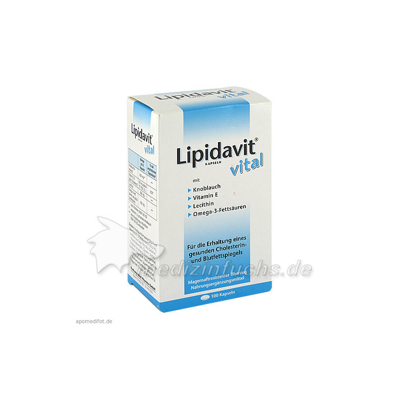 Lipidavit vital, 100 ST – PZN 5870220