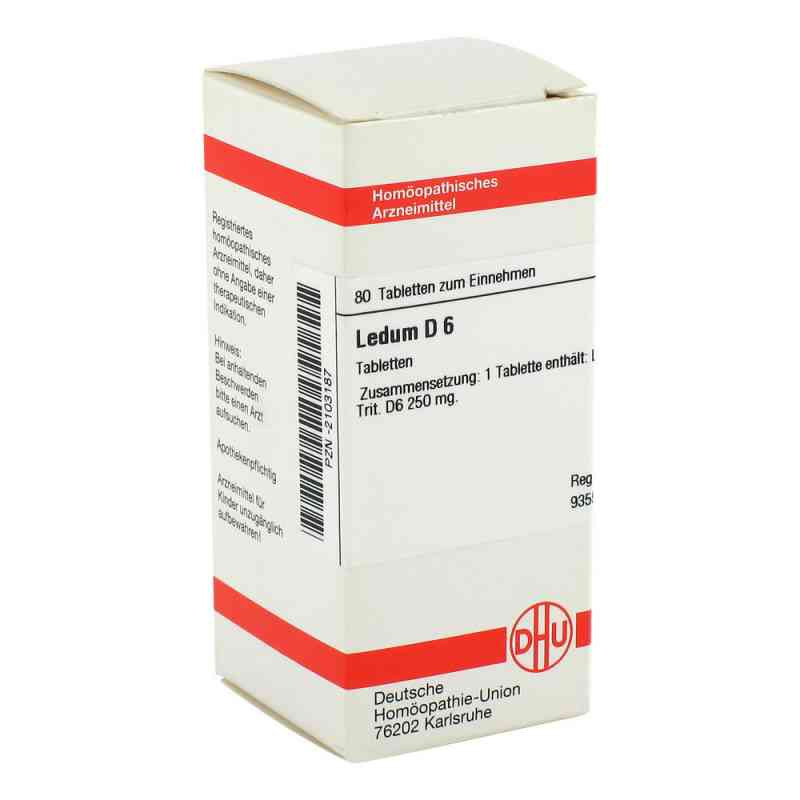 Ledum D 6 Tabletten (80 stk) – PZN 2103187