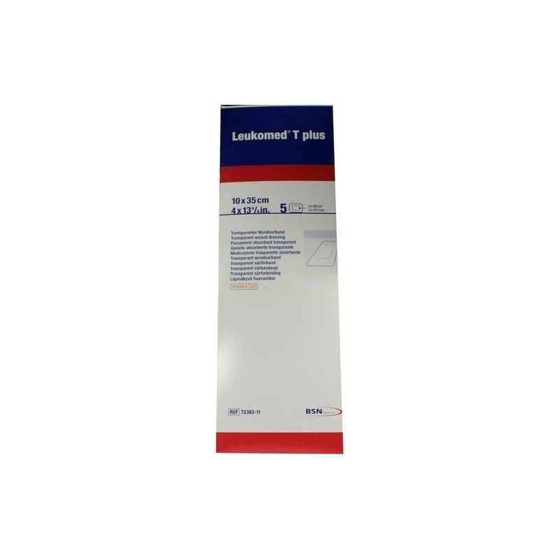 LEUKOMED TRANSP. PLUS STERILE PFL. 10x35 cm, 5 ST – PZN 1051057