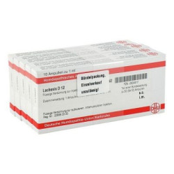 Lachesis D 12 Ampullen (50X1 ml) – PZN 2804317
