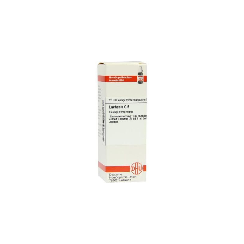 Lachesis C 6 Dilution (20 ml) – PZN 7171578