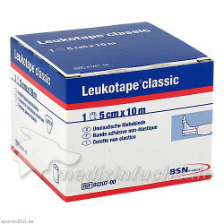 LEUKOTAPE CLASSIC 5cmx10m, 1 ST – PZN 499732