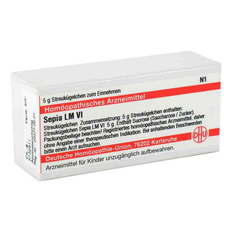 Lm Sepia Vi Globuli (5 g) – PZN 2660025