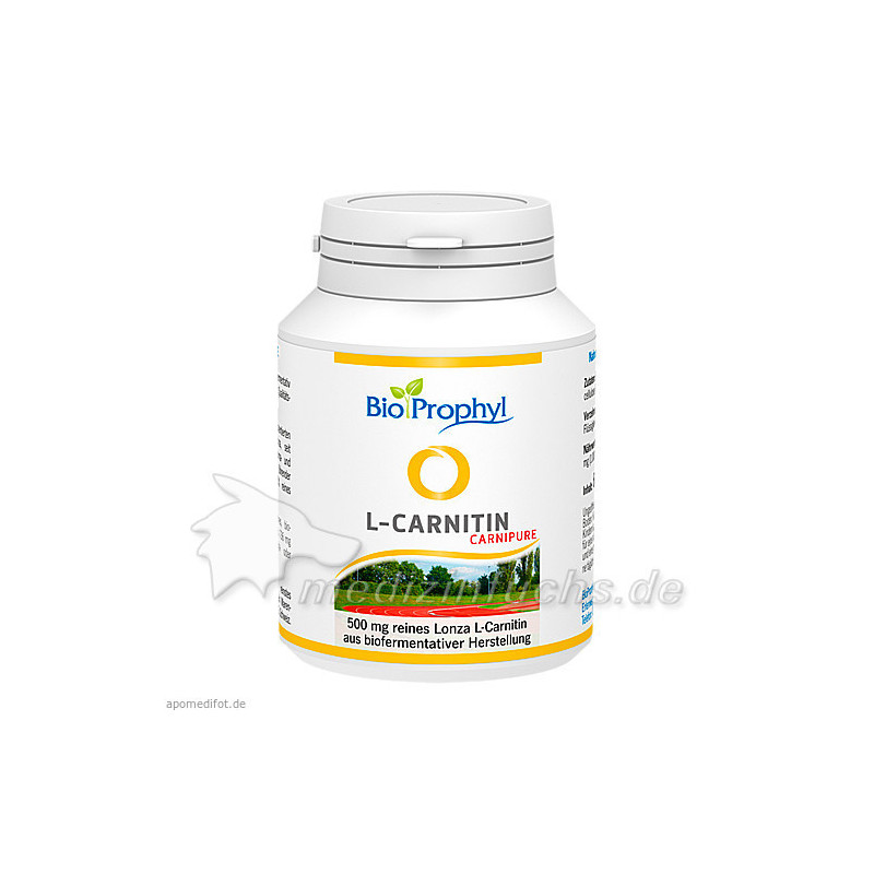 L-Carnitin 500 Carnipure - 500mg L-Carnitin, 60 ST – PZN 10817713