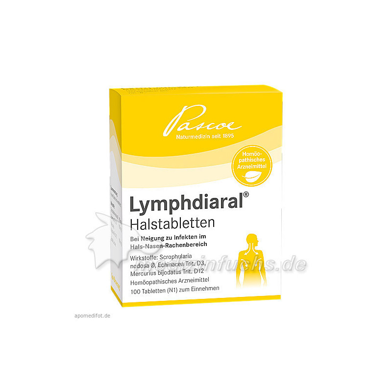 Lymphdiaral Halstabletten, 100 ST – PZN 3898510