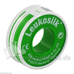 LEUKOSILK 5MX1.25CM, 1 ST – PZN 626219