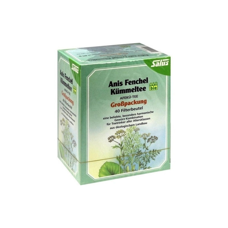 Anis-Fenchel-Kümmeltee AFeKü bio Salus, 40 ST – PZN 249834