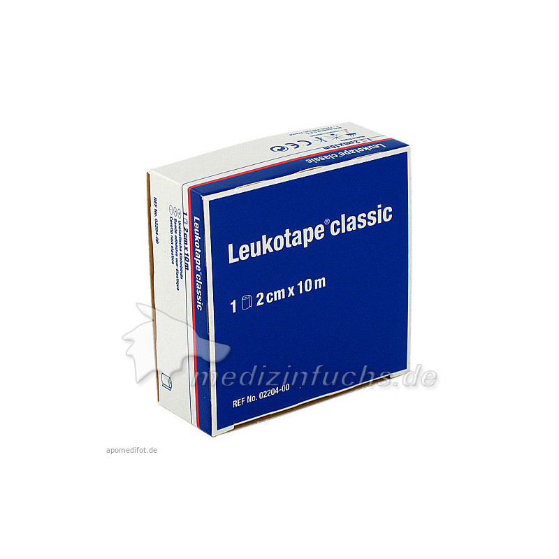 LEUKOTAPE CLASSIC 2cmx10m, 1 ST – PZN 499695