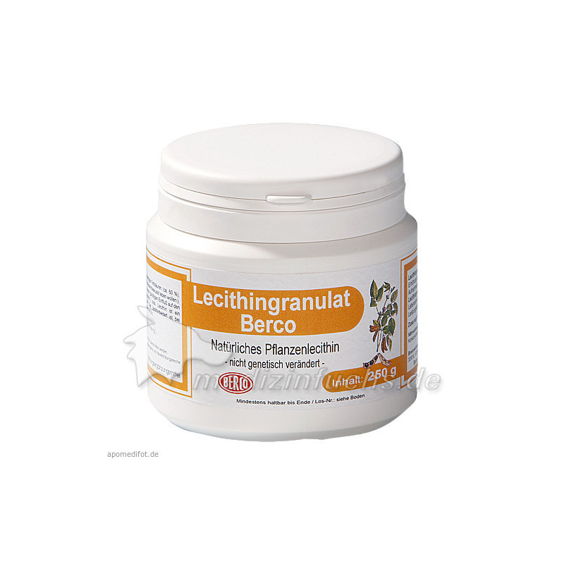 Lecithingranulat Berco, 250 G – PZN 3136881