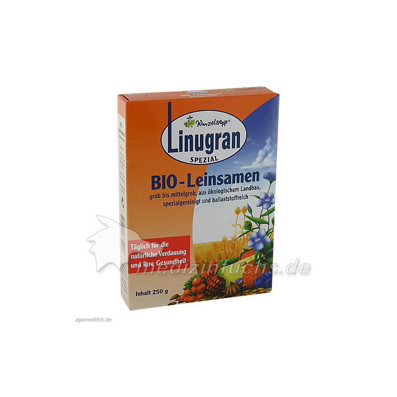 LINUGRAN spezial Bio Leinsamen, 250 G – PZN 2518474