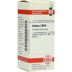 Lm Sabina Vi Dilution (10 ml) – PZN 4498528