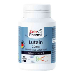 Lutein 20 mg Kapseln mikroverkapselt (60 stk) – PZN 11161568