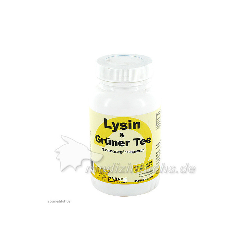 Lysin & Grüner Tee, 100 ST – PZN 4156377