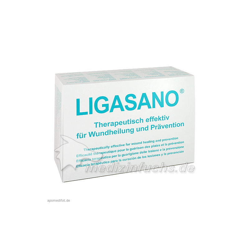 Ligasano weiß sterile Kompressen 15x10x2cm, 10 ST – PZN 70934