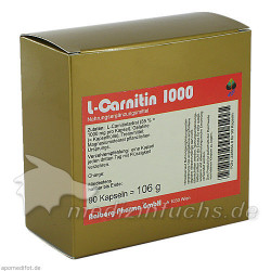 L-Carnitin 1000, 90 ST – PZN 2288548