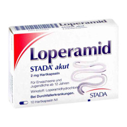 Loperamid STADA akut 2mg (10 stk) – PZN 8999960