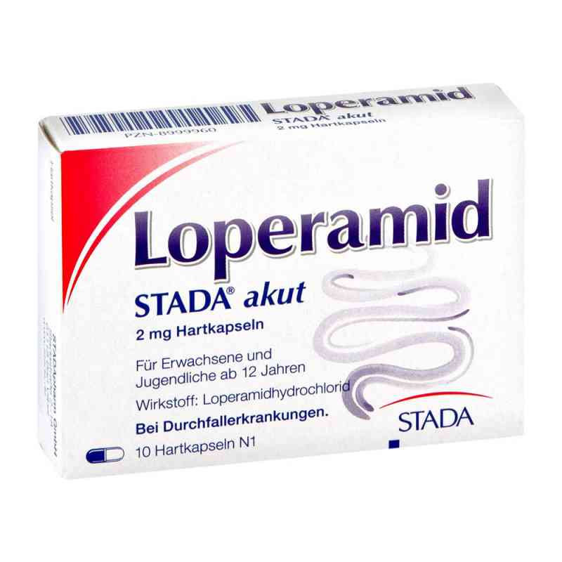 Loperamid STADA akut 2mg (10 stk) – PZN 8999960