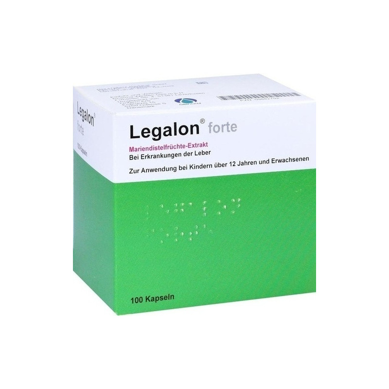 Legalon forte Kapseln, 100 ST – PZN 9882792