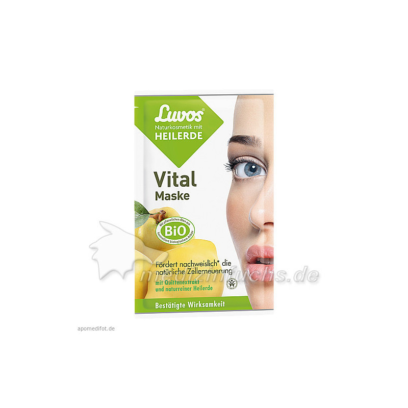 Luvos Heilerde Vital Maske Naturkosmetik, 2X7.5 ML – PZN 10739841