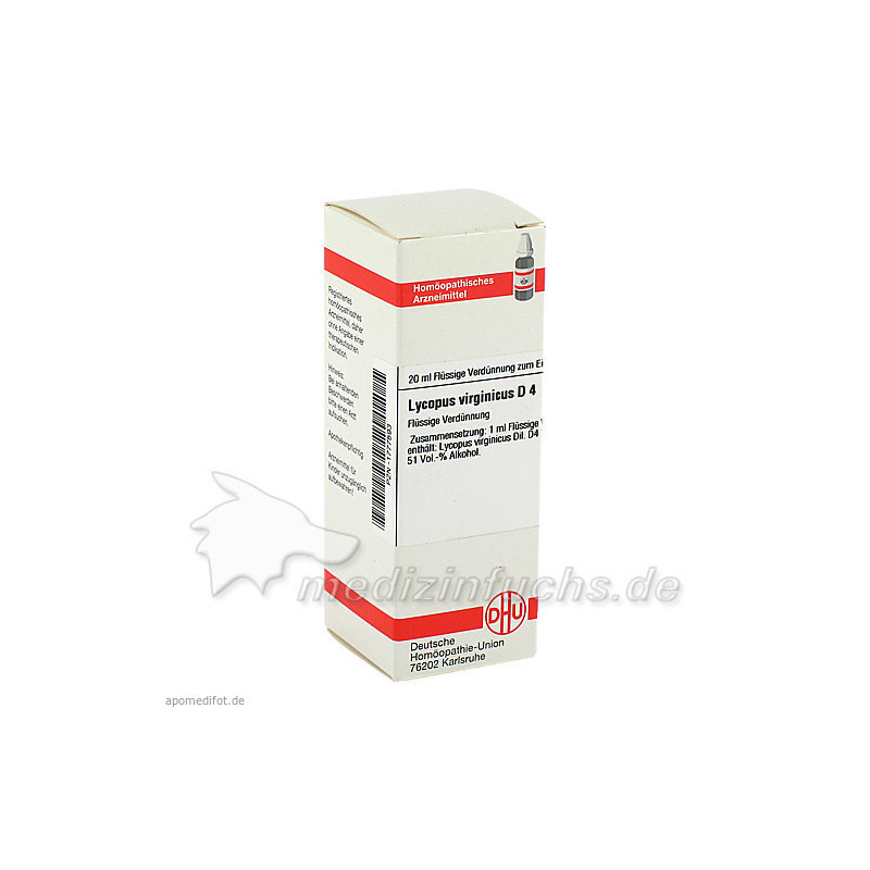 LYCOPUS VIRG D 4, 20 ML – PZN 1777593