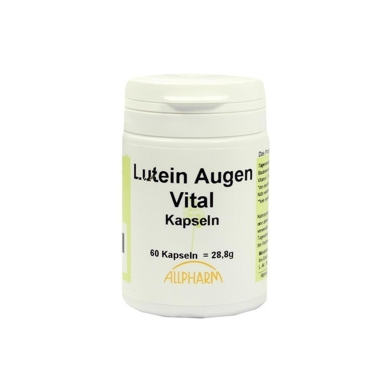 Lutein Kapseln 6mg, 60 ST – PZN 3928719