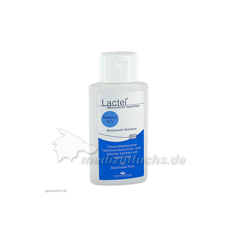 Lactel Nr.3 SHA gegen stark fettende Kopfhaut, 200 ML – PZN 2858997