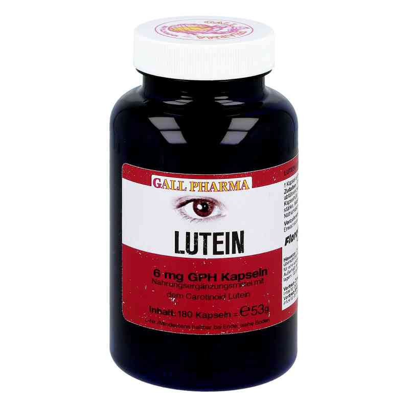 Lutein 6 mg Kapseln (180 stk) – PZN 768534